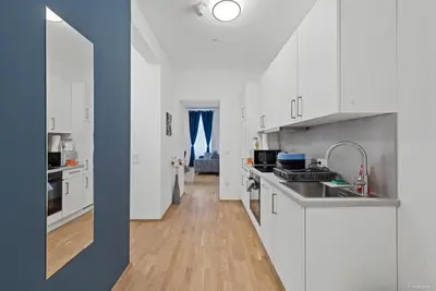Küche/Küchenzeile in der Unterkunft Nüll Residences 13 - 2 Bedrooms close to main station