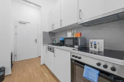 Küche/Küchenzeile in der Unterkunft Nüll Residences 19 - Modern Flat for 4 Guests