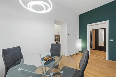 Ein Sitzbereich in der Unterkunft Nüll Residences 19 - Modern Flat for 4 Guests