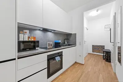 Küche/Küchenzeile in der Unterkunft Nüll Residences 03 - 2 Bedrooms Close to Main Station