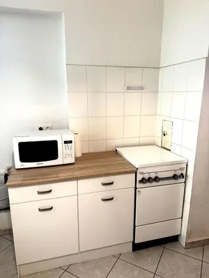 Küche/Küchenzeile in der Unterkunft KonLux Home