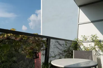 Grundriss der Unterkunft Wunderschöne Wohnung mit Balkon