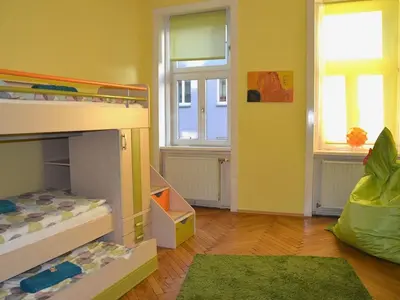Ein Bett oder Betten in einem Zimmer der Unterkunft Apartment Vienna1090 by Interhome