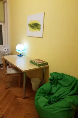 Ein Sitzbereich in der Unterkunft Apartment Vienna1090 by Interhome