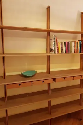Die Bibliothek in der Ferienwohnung