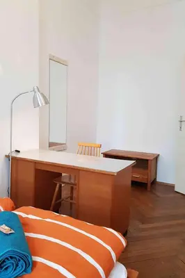 Ein Bett oder Betten in einem Zimmer der Unterkunft Apartment Vienna1090 by Interhome