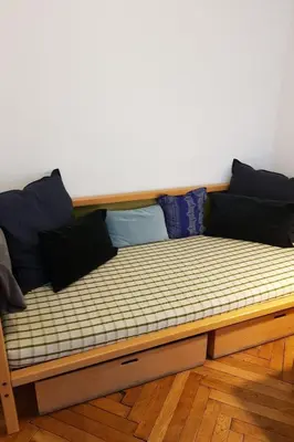 Ein Sitzbereich in der Unterkunft Apartment Vienna1090 by Interhome
