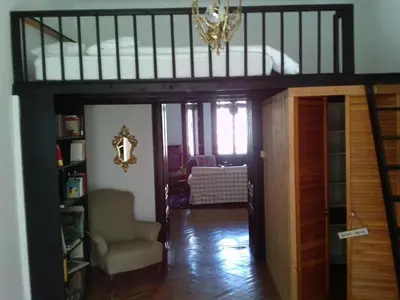 Die Bibliothek in der Ferienwohnung
