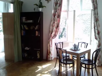 Die Bibliothek in der Ferienwohnung