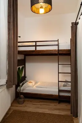 Ein Bett oder Betten in einem Zimmer der Unterkunft Vienna Bean
