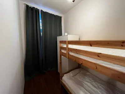Ein Bett oder Betten in einem Zimmer der Unterkunft Bright Viennese apartment for 5 guests I Top location