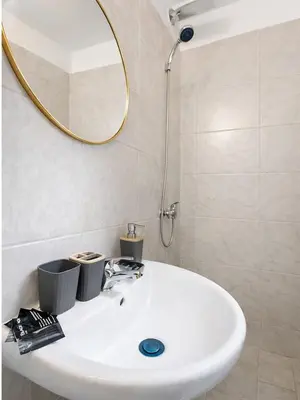 Ein Badezimmer in der Unterkunft home22 an der mariahilfer