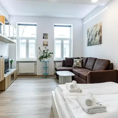 Brown Stag Apartments by JR City Apartments