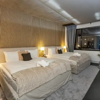 Danube Panoramic Studio on Schwedenplatz- 2 King Beds