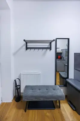 Ein Bett oder Betten in einem Zimmer der Unterkunft Adele deluxe apartment