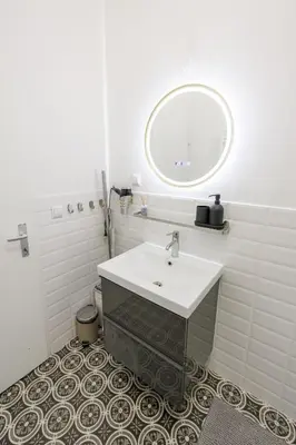 Ein Badezimmer in der Unterkunft Adele deluxe apartment