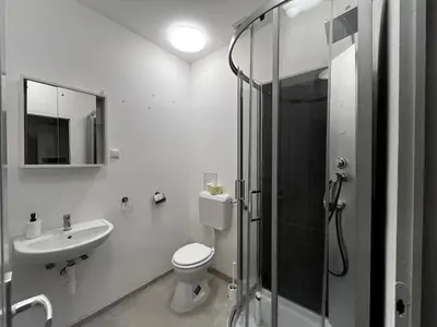Ein Badezimmer in der Unterkunft Schönbrunn Comfort Apartment I Meidling