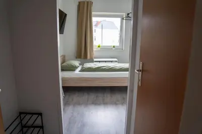 Ein Bett oder Betten in einem Zimmer der Unterkunft Cozy Vienna Studio Close to Metro and 10 Minutes to City Center