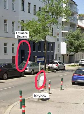 Die Umgebung um die Ferienwohnung