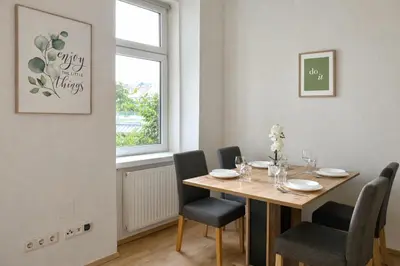 Grundriss der Unterkunft Free Parking & Calm Apartment