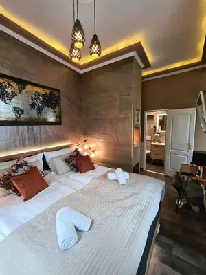 Ein Bett oder Betten in einem Zimmer der Unterkunft Urban Budget Hotel
