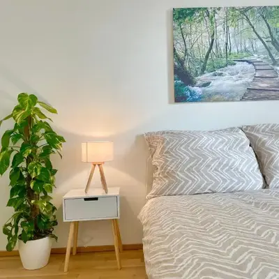55 m2 Stylish Apartment with Balcony & Free Parking