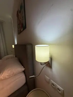 Ein Bett oder Betten in einem Zimmer der Unterkunft Central Apartment Vienna