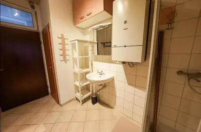 Küche/Küchenzeile in der Unterkunft Cosy Apartment near Center