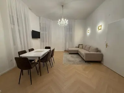 TV/Unterhaltungsangebot in der Unterkunft Modern ausgestattete Wohnung mit Wiener Charme
