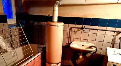 Ein Badezimmer in der Unterkunft Chalet Riesz