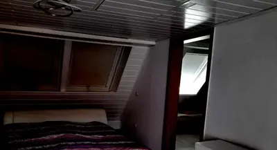 Ein Bett oder Betten in einem Zimmer der Unterkunft Chalet Steppuhn
