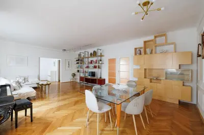 Küche/Küchenzeile in der Unterkunft Operastreet Residences - Piano Suite