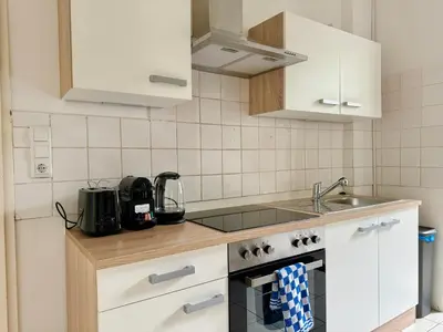 Küche/Küchenzeile in der Unterkunft 130 m2 Spacious Apartment