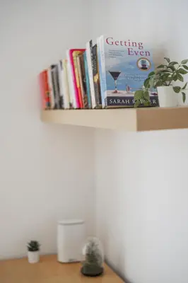 Die Bibliothek in der Ferienwohnung