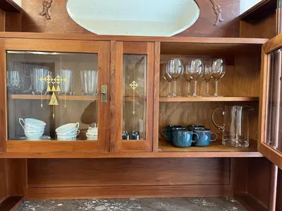Küche/Küchenzeile in der Unterkunft Appartement Mondscheingasse