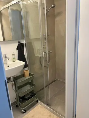 Ein Badezimmer in der Unterkunft Appartement Mondscheingasse