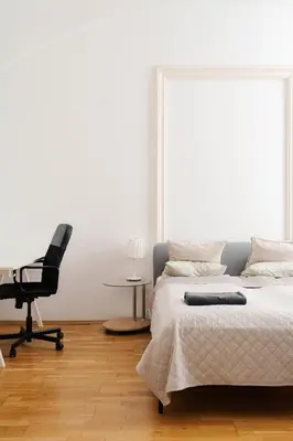 Ein Sitzbereich in der Unterkunft Belvedere 1BD Suite Landstraße close to Wien Mitte