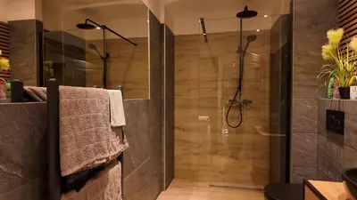 Ein Badezimmer in der Unterkunft Cozy City Apartment - U3 Johnstraße & Stadthalle