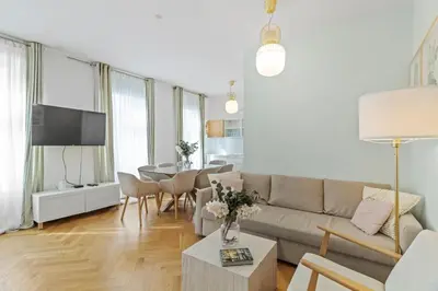 TV/Unterhaltungsangebot in der Unterkunft 3 Min to metro - 2BR - Fast access to Stephansdom