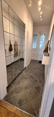 Grundriss der Unterkunft Schickes Apartment nähe AKH-MedUni - Währingerpark 24-7 check in