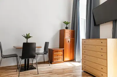 TV/Unterhaltungsangebot in der Unterkunft Sweet 1BR Apartment with Smart TV, WIFI, For Long Stay