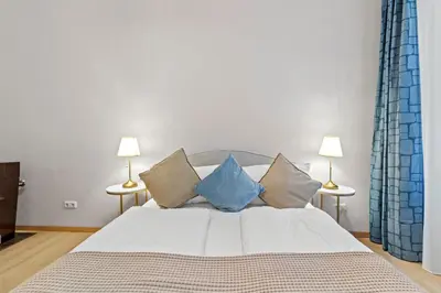 Ein Bett oder Betten in einem Zimmer der Unterkunft Nice Spot