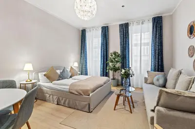Ein Bett oder Betten in einem Zimmer der Unterkunft Nice Spot