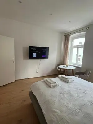 TV/Unterhaltungsangebot in der Unterkunft Apartment near Metro & Netflix - Kingsize Bed