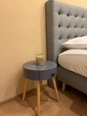 Ein Bett oder Betten in einem Zimmer der Unterkunft Apartment near Metro & Netflix - Kingsize Bed