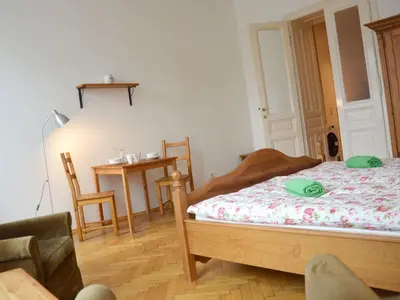 Ein Bett oder Betten in einem Zimmer der Unterkunft Apartment Vienna1090 by Interhome
