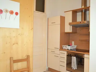 Küche/Küchenzeile in der Unterkunft Apartment Vienna1090 by Interhome