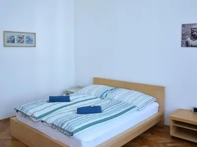 Ein Bett oder Betten in einem Zimmer der Unterkunft Apartment Vienna1090 by Interhome