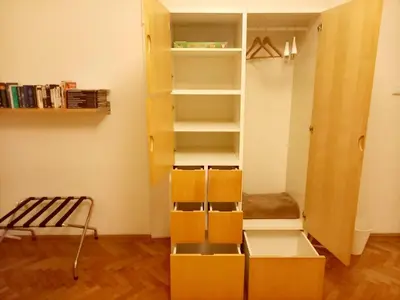Die Bibliothek in der Ferienwohnung