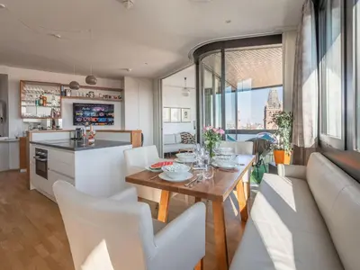Küche/Küchenzeile in der Unterkunft Apartment Skyflats Sun View by Interhome